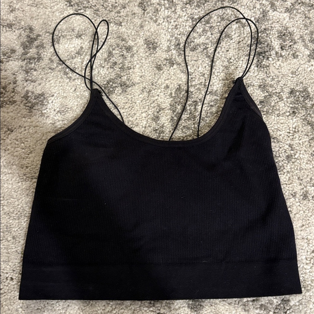 Urban Outfitters Black Crop Top